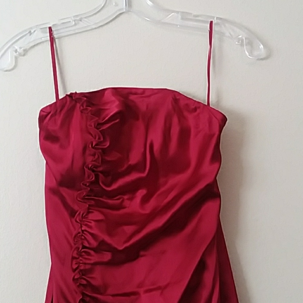 Sexy red cocktail dress